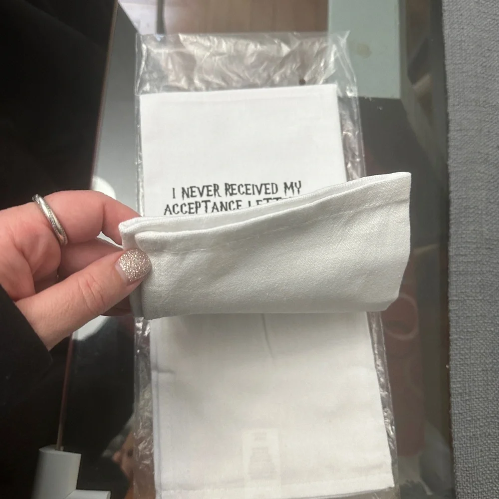 White Novelty Bath Towel